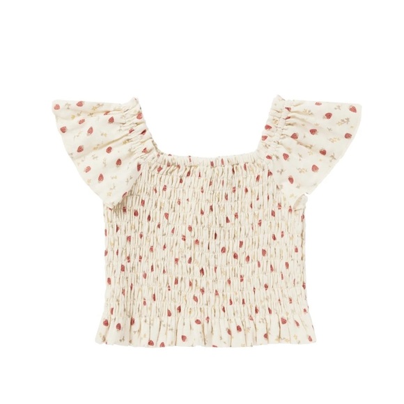 Rylee + Cru strawberry fields tiered ruffle maxi skirt and zayla top - XS SET - Picture 3 of 3